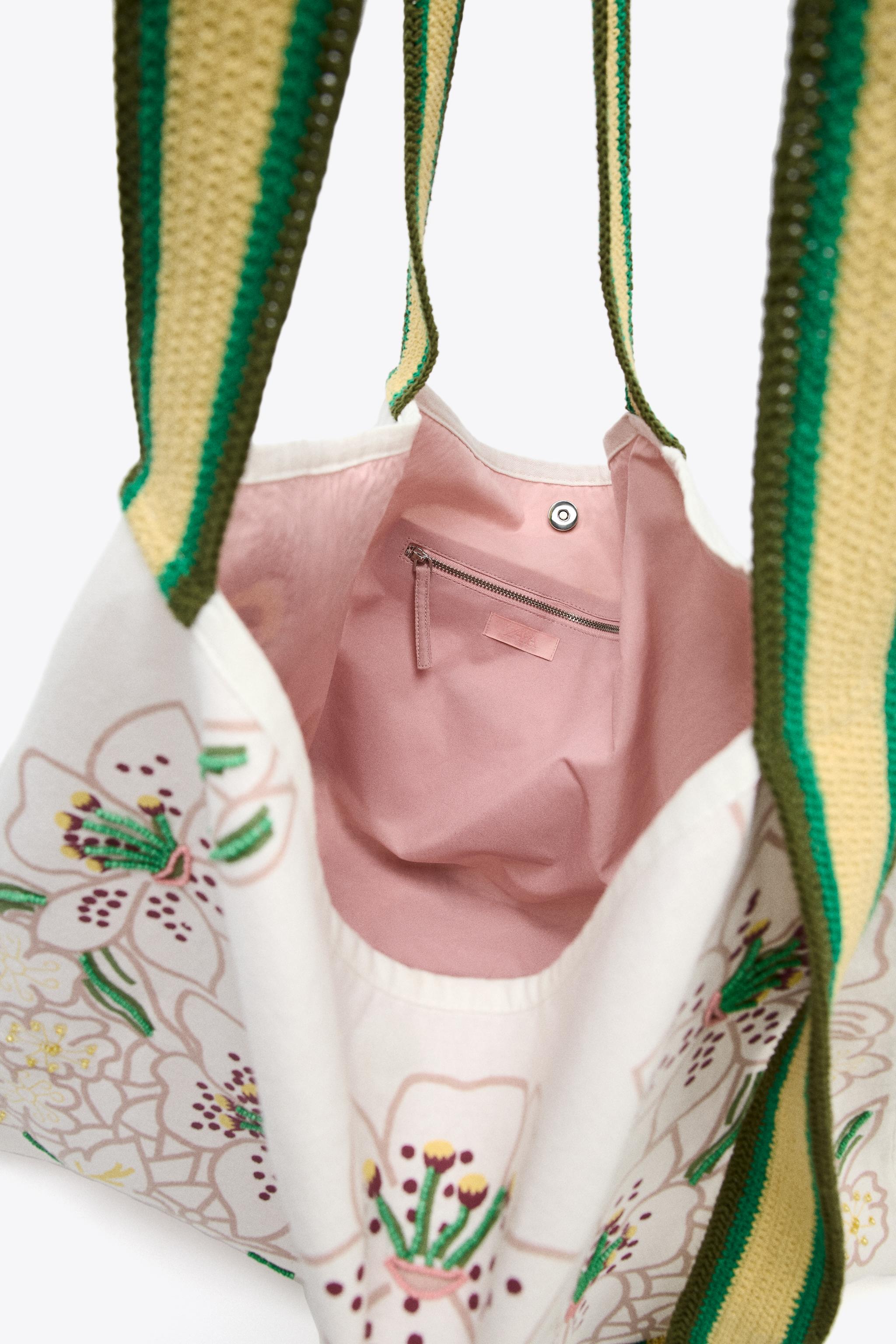 ZARA ファンタジー織りマキシショッパー 6160/510 ファンタジー織りマキシショッパー - マルチカラー | ZARA Japan