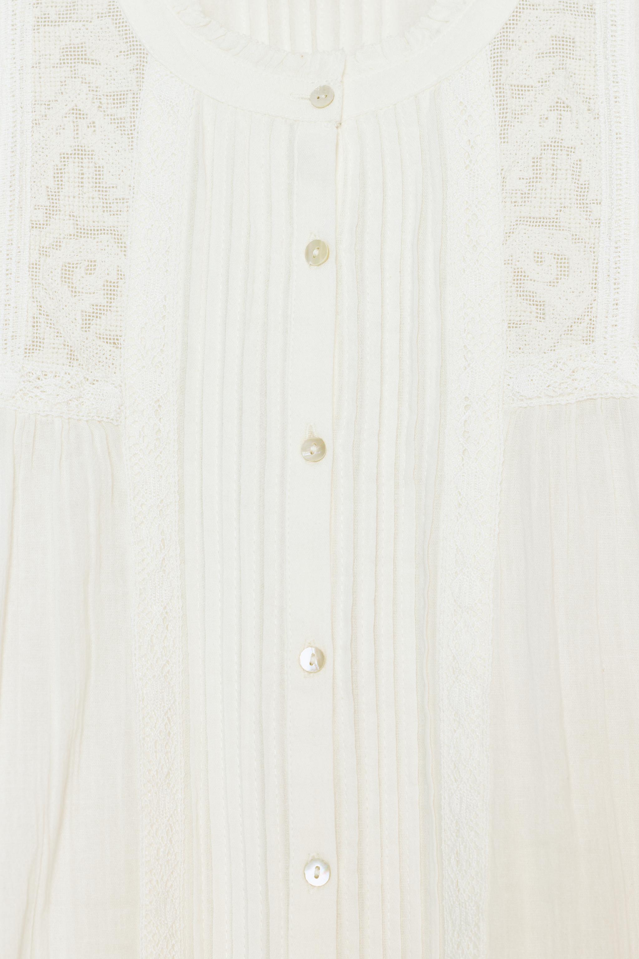 CHEMISE ROMANTIQUE EN COTON ZW COLLECTION