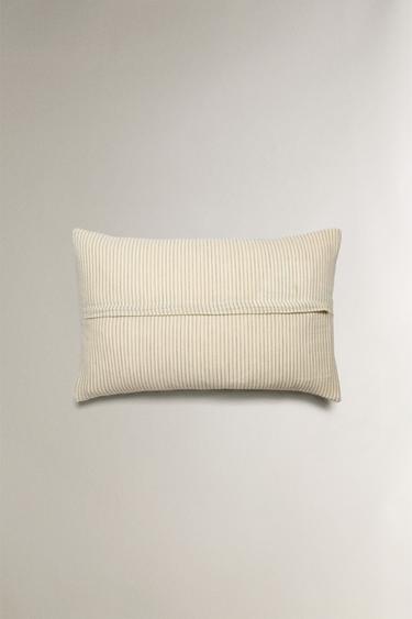 KIDS' REVERSIBLE MUSLIN QUILTED CUSHION COVER - Navy blue by Zara - Image 2