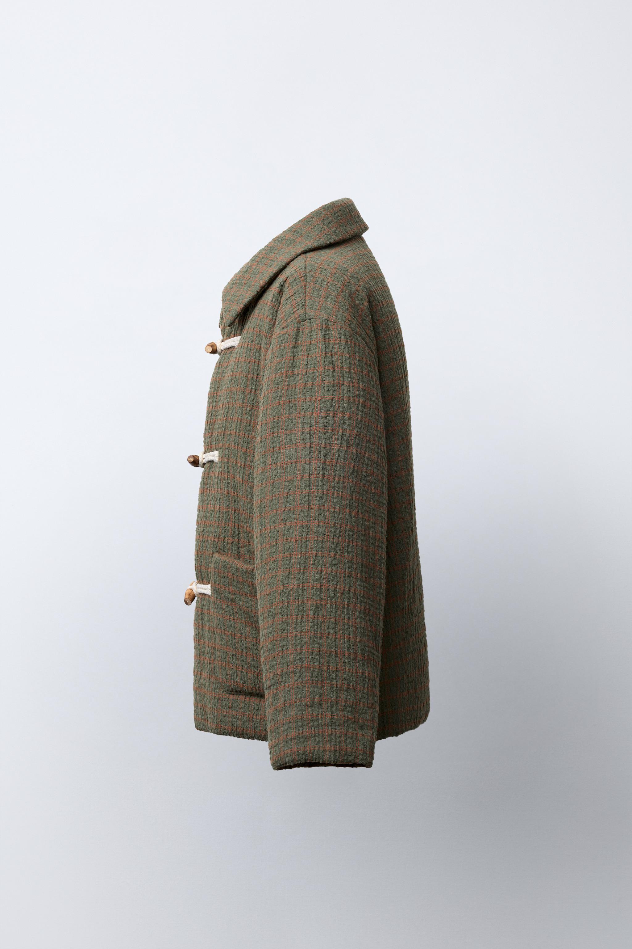 PLAID FIREMAN CLASP JACKET