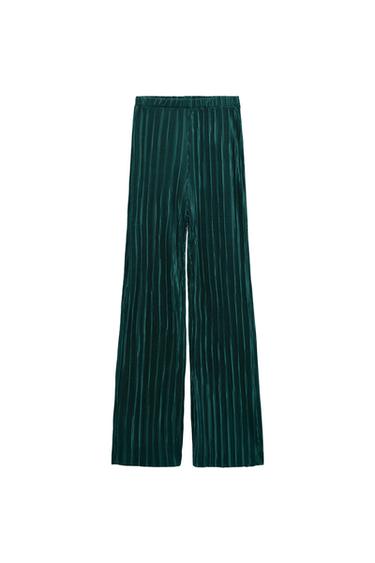 PLEATED TROUSERS