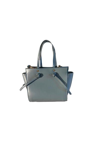 BOLSO MINY CITY NUDO CELESTE