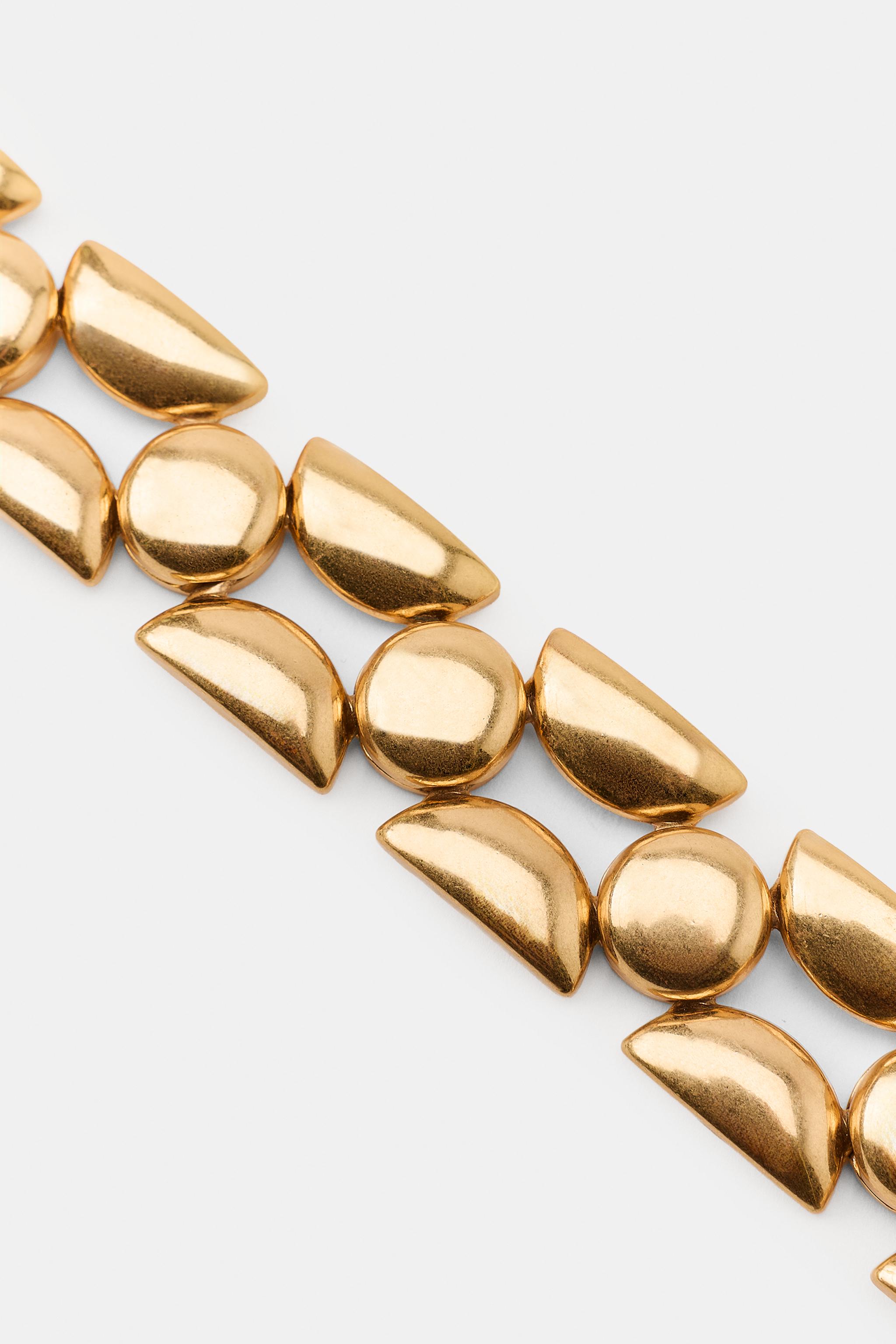 Zara Metal Choker Kolye görsel 4