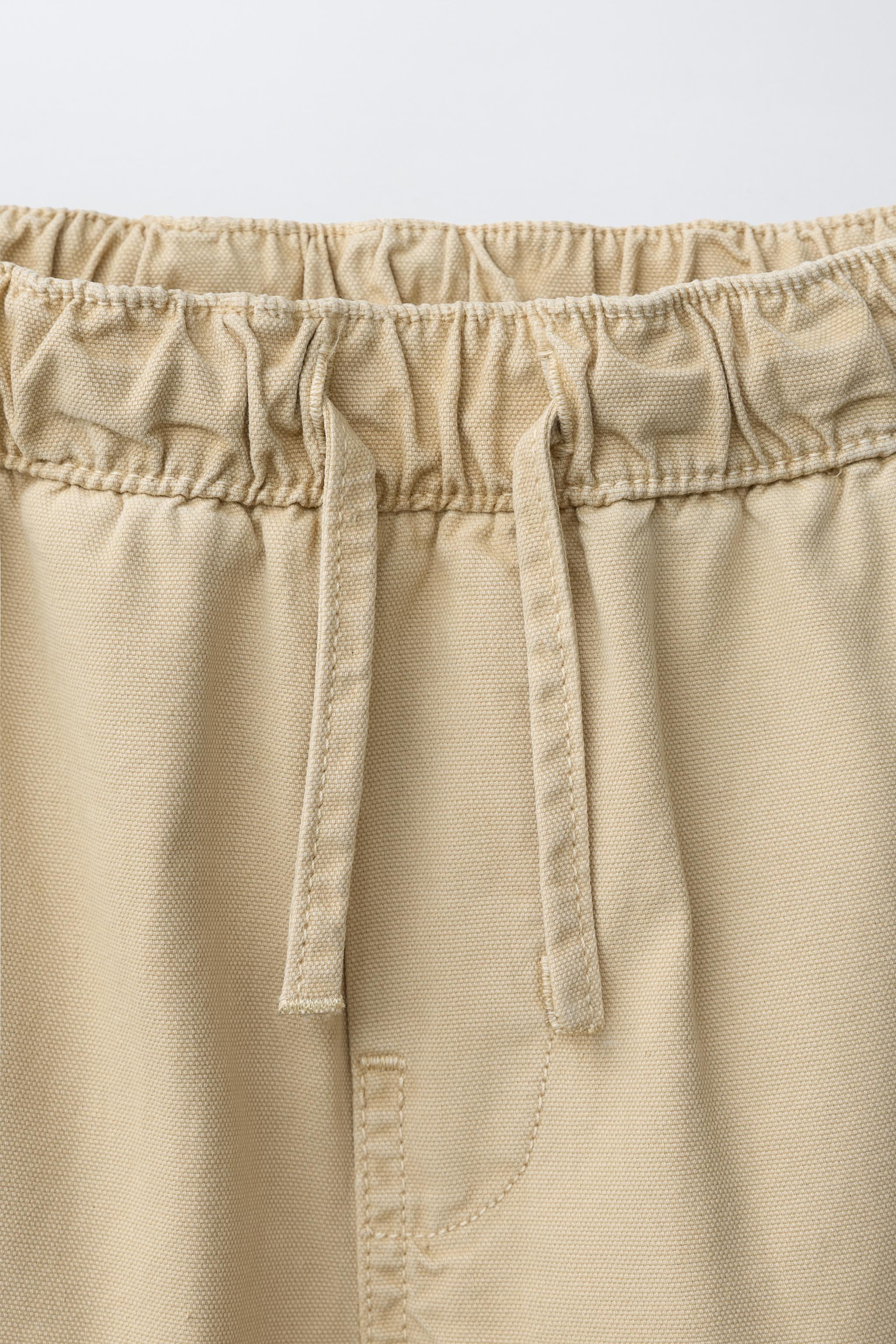 CANVAS PANTS WITH POCKETS