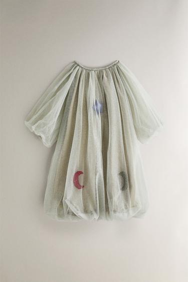CHILDREN'S TULLE CHRISTMAS COSTUME DRESS - Sea green by Zara - Image 0