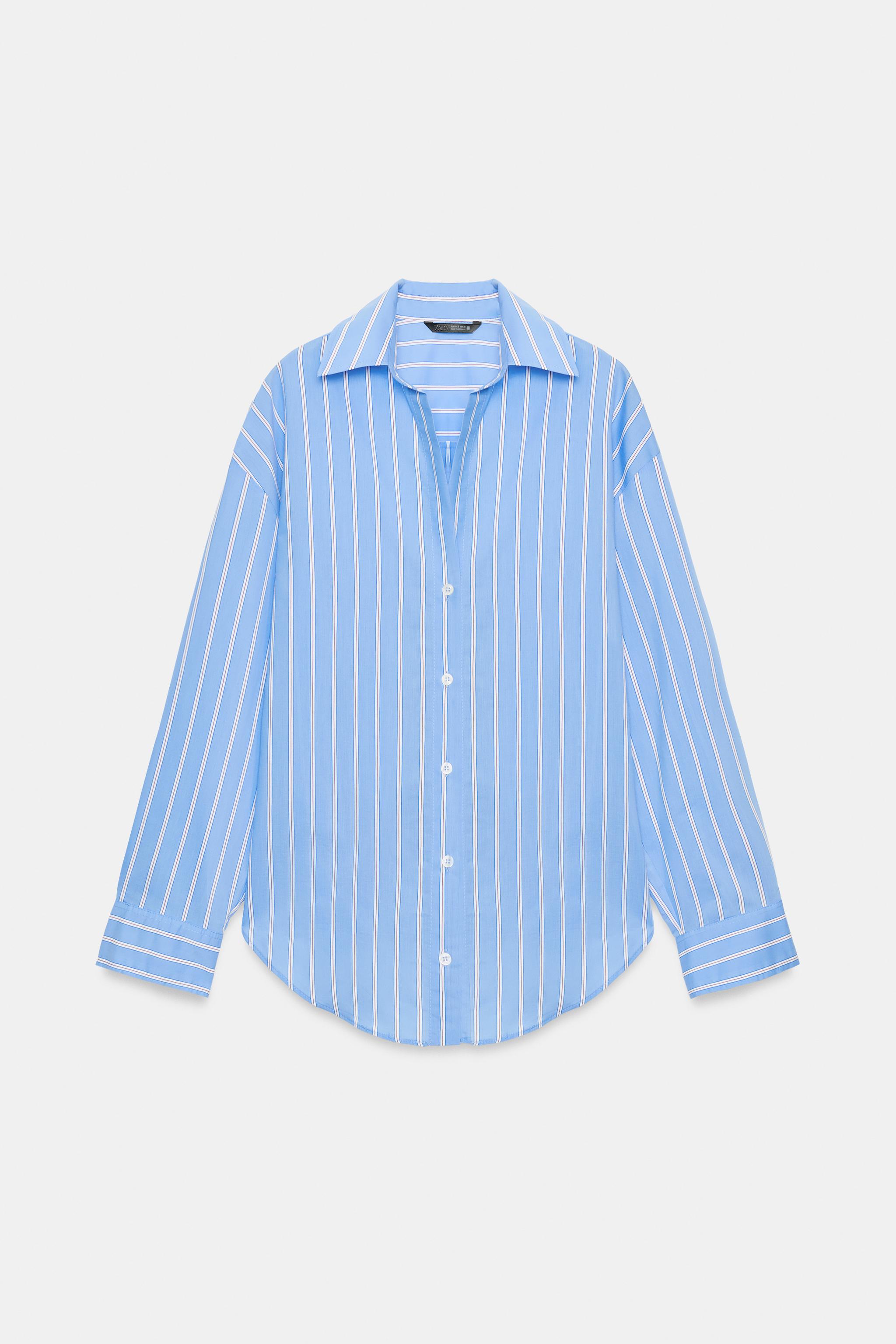 Zara BASIC POPLIN SHIRT — фото 5