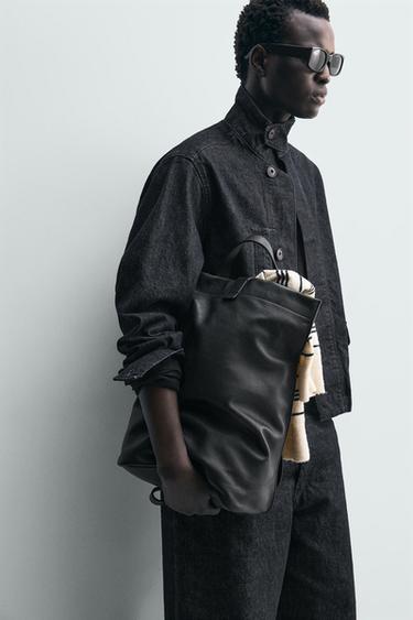 BLOUSON EN DENIM AVEC POCHES - Indigo de Zara - Image 6