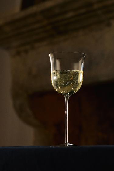 Zaras VINGLAS I KRISTALLIN MED KUPA - 990