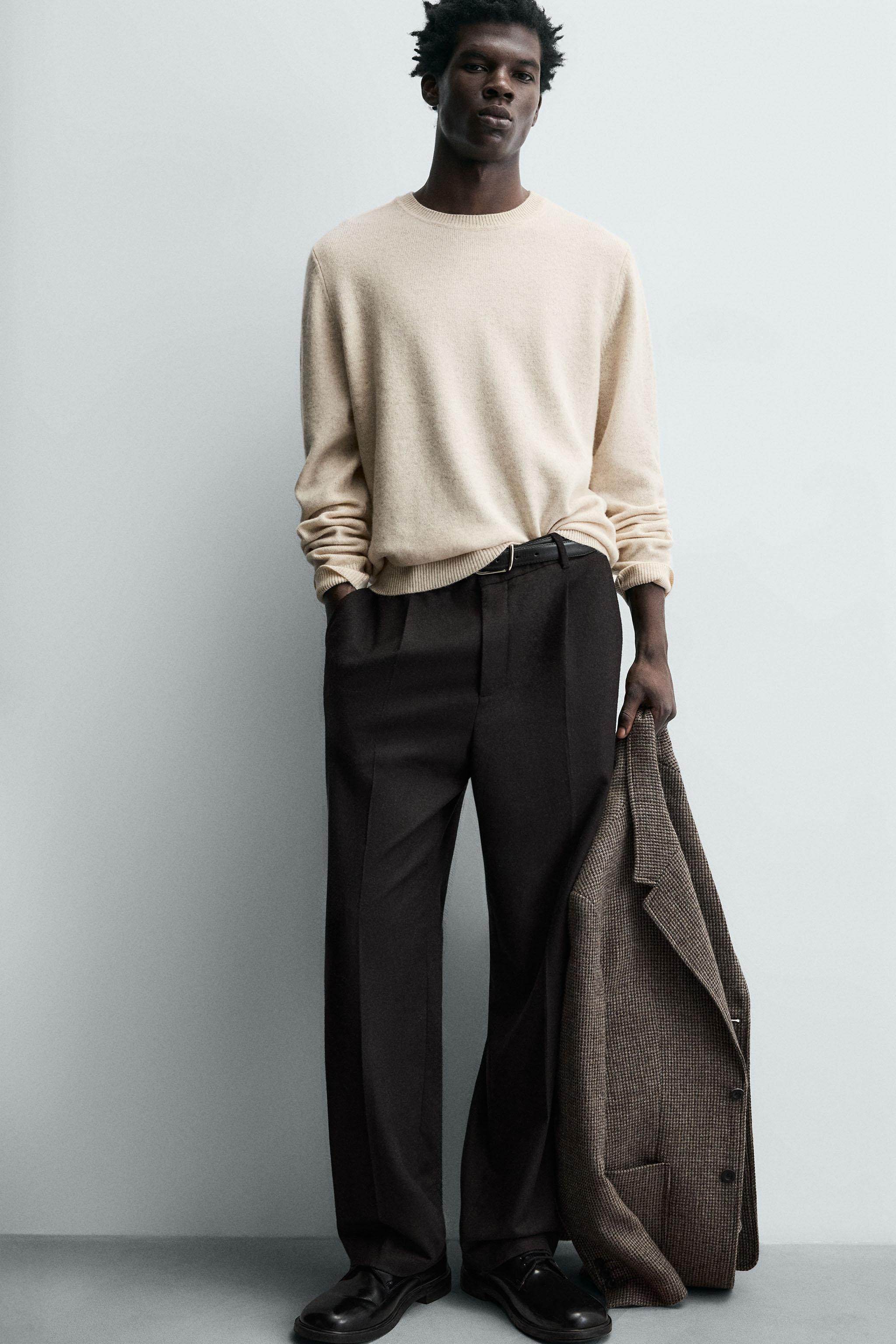 PULL REGULAR FIT EN MÉLANGE DE LAINE