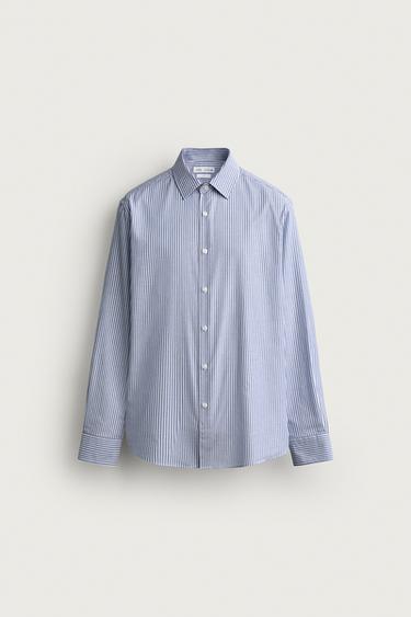 SLIM FIT STRIPED SHIRT - Stripes by Zara - Image 0