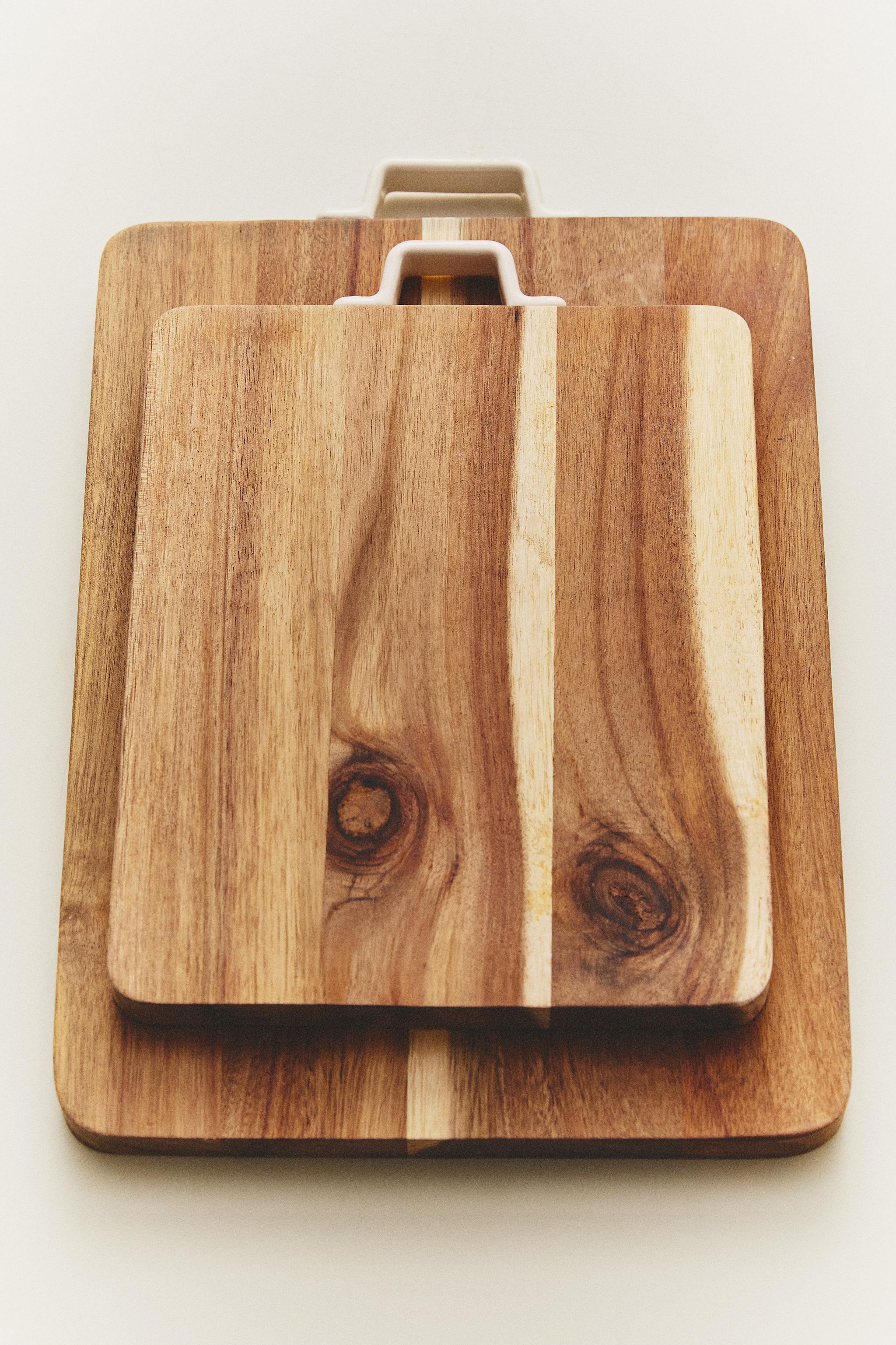 WOODEN KITCHEN CUTTING BOARD - Brown | ZARA United States