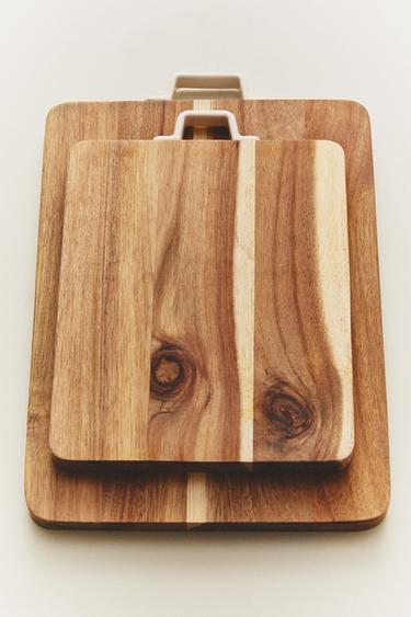 WOODEN CHOPPING BOARD - Brown by Zara
