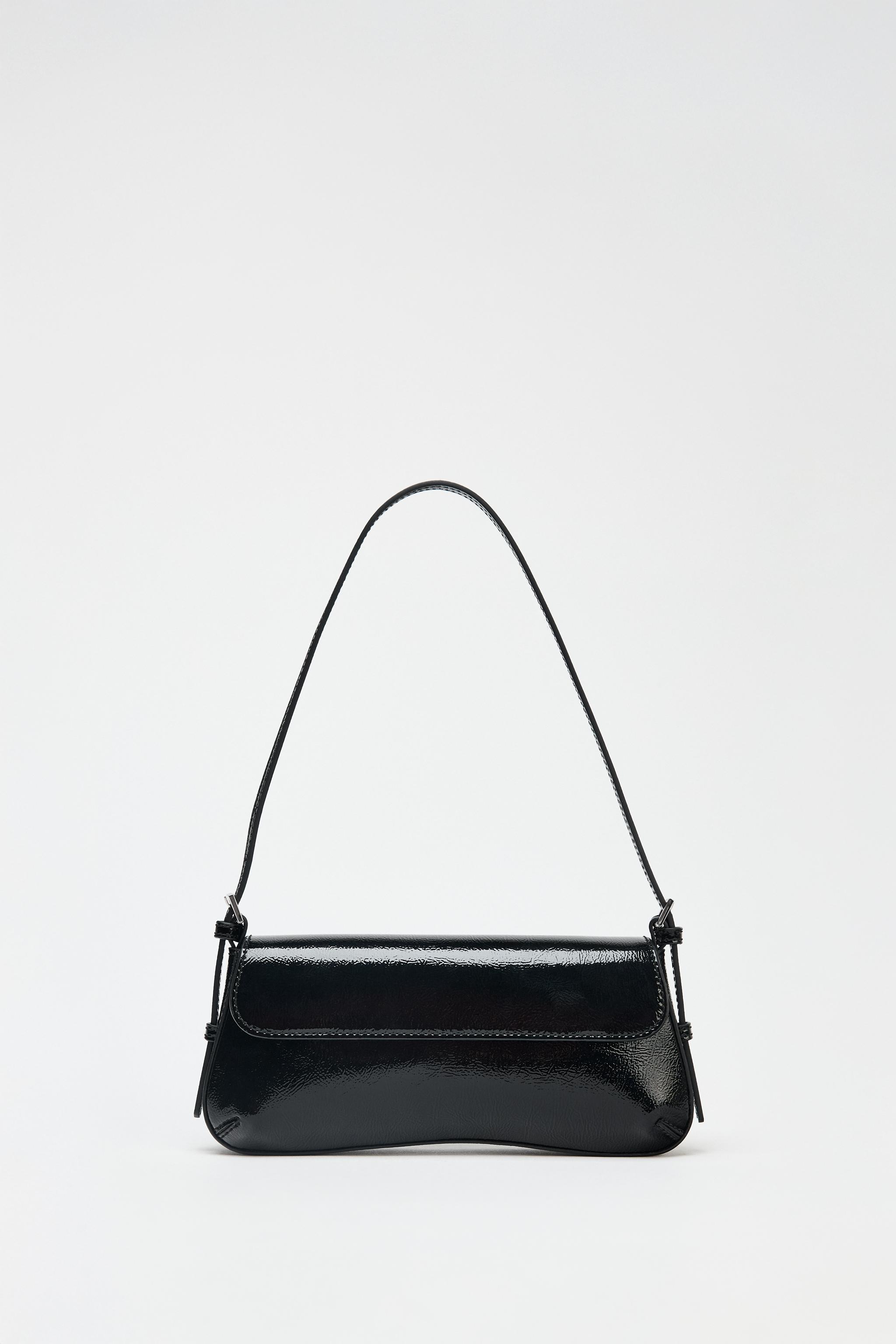 FLAP SHOULDER BAG - Black | ZARA Australia
