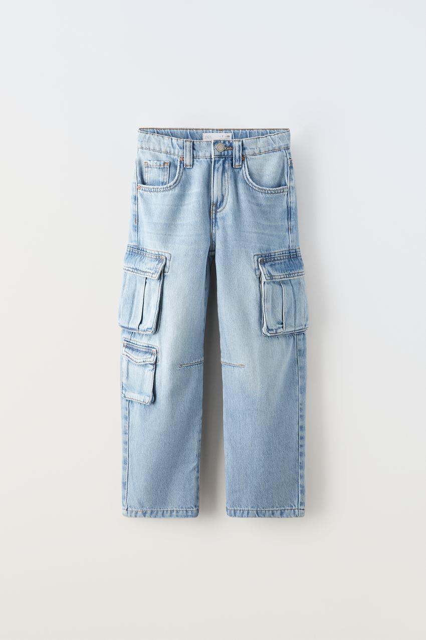 Jeans & Trousers, Zara Cargo Jeans