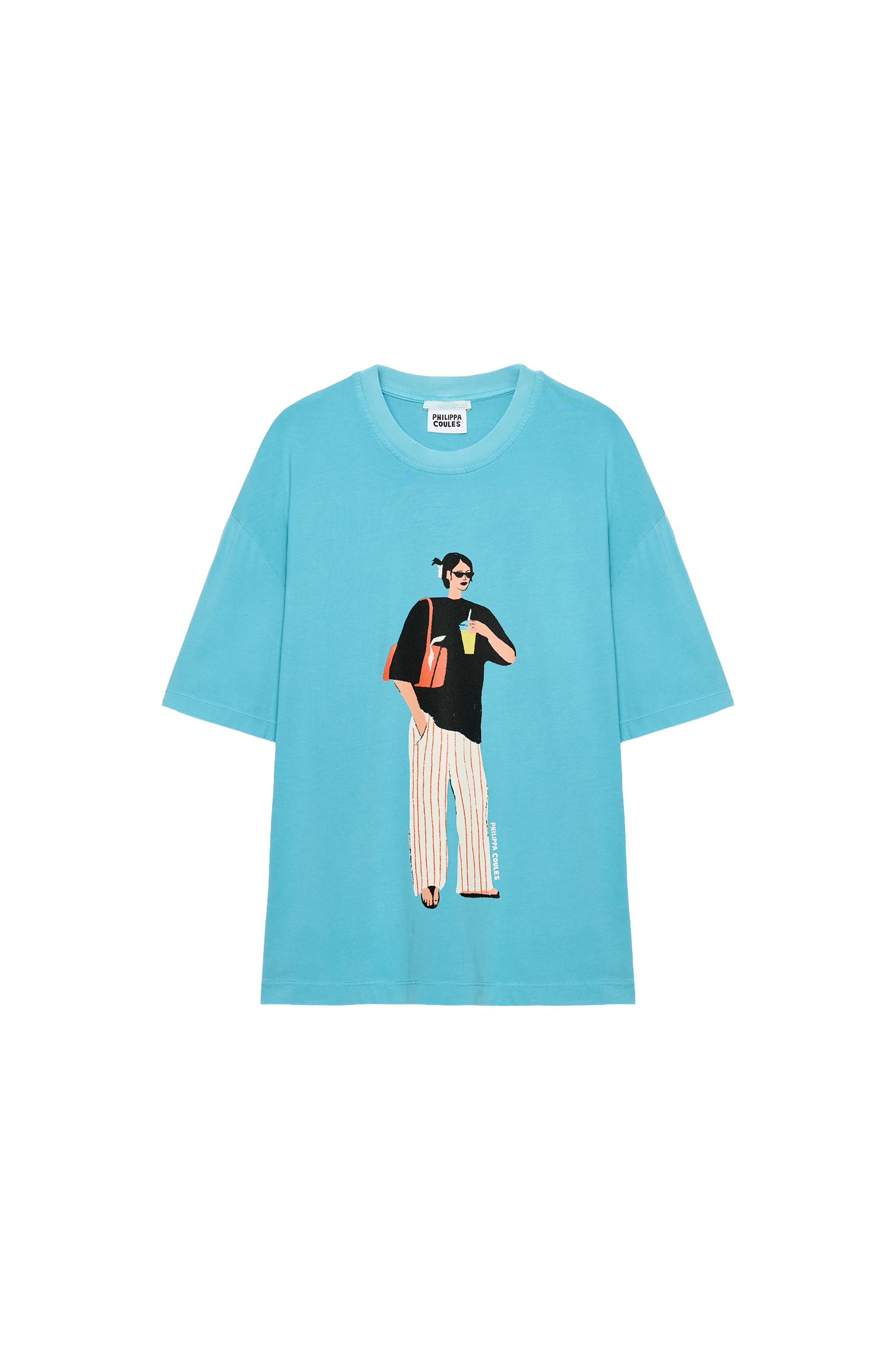 CAMISETA EFECTO LAVADO PHILIPPA COULES