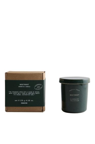 (170 G) VELA AROMÁTICA BEETROOT - Morado Oscuro de Zara
