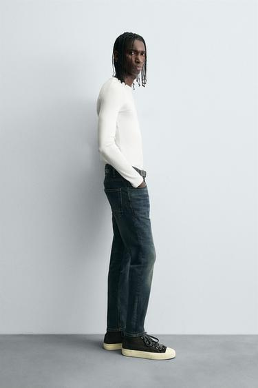 JEAN SKINNY CROPPED FIT - Bleu de Zara - Image 2