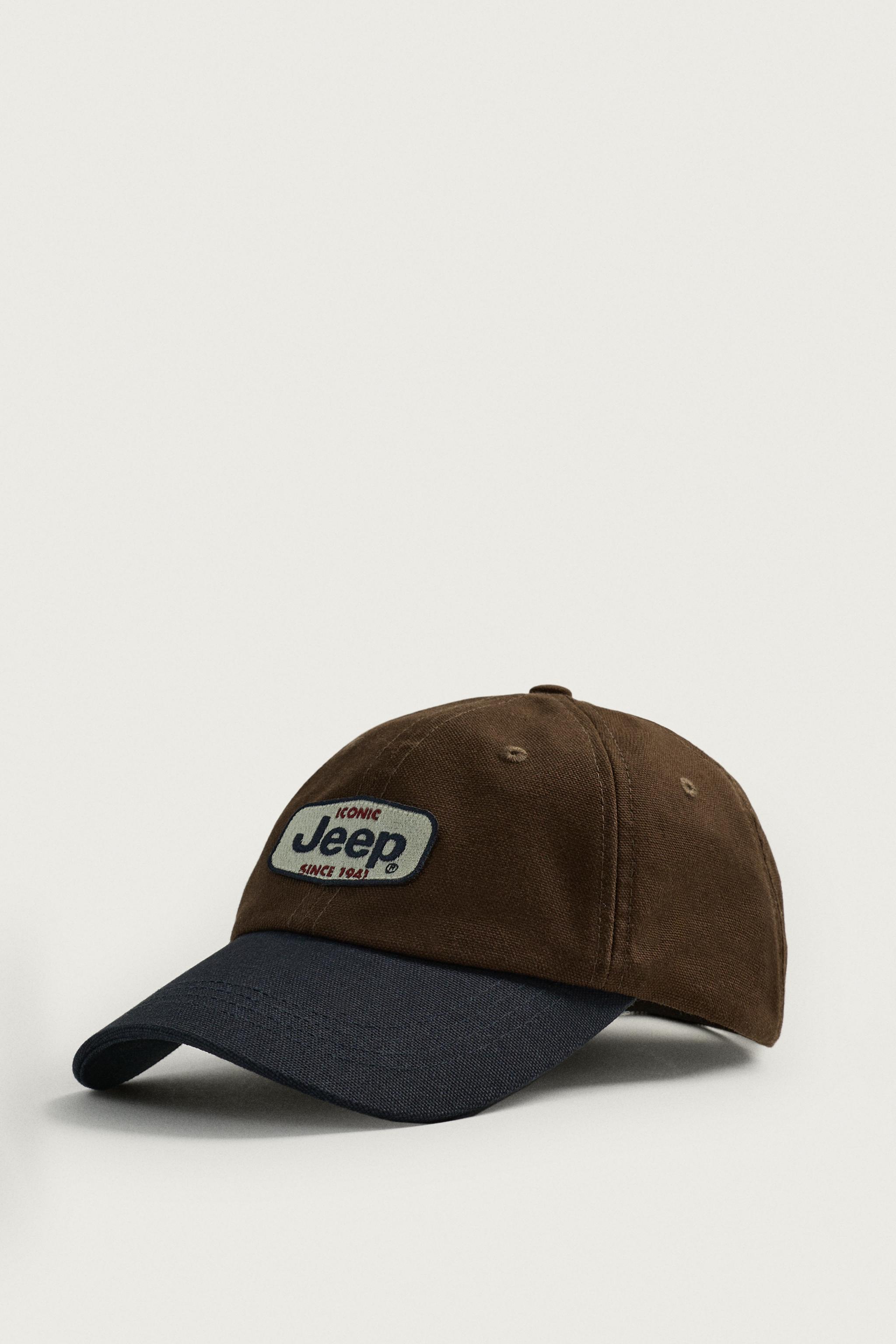 JEEP® CONTRAST PATCH CAP — Brown