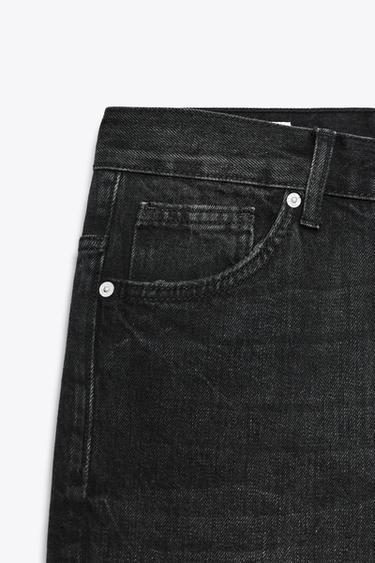 JEAN TRF DROIT TAILLE BASSE - Noir de Zara - Image 10