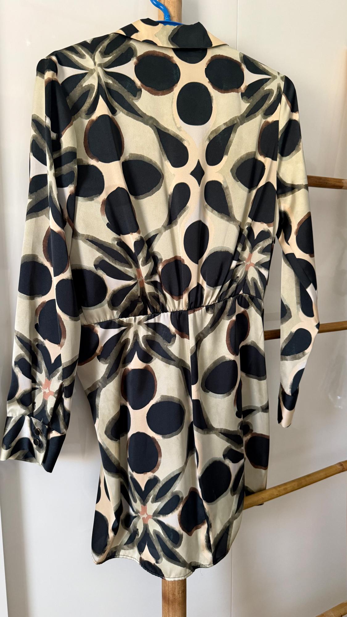 GEOMETRIC PRINT DRESS - Image 5