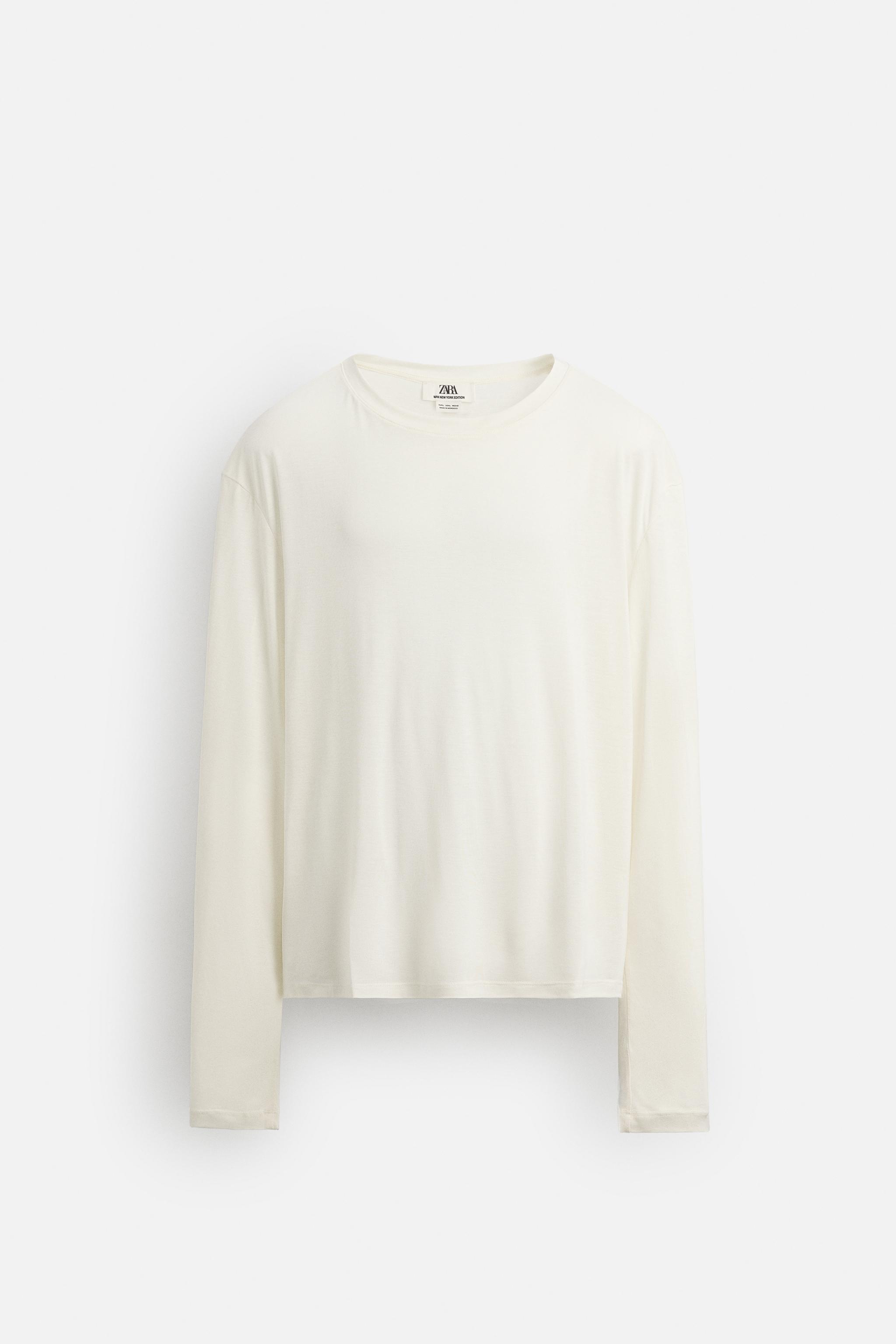 LYOCELL T-SHIRT LIMITED EDITION - Black | ZARA United States