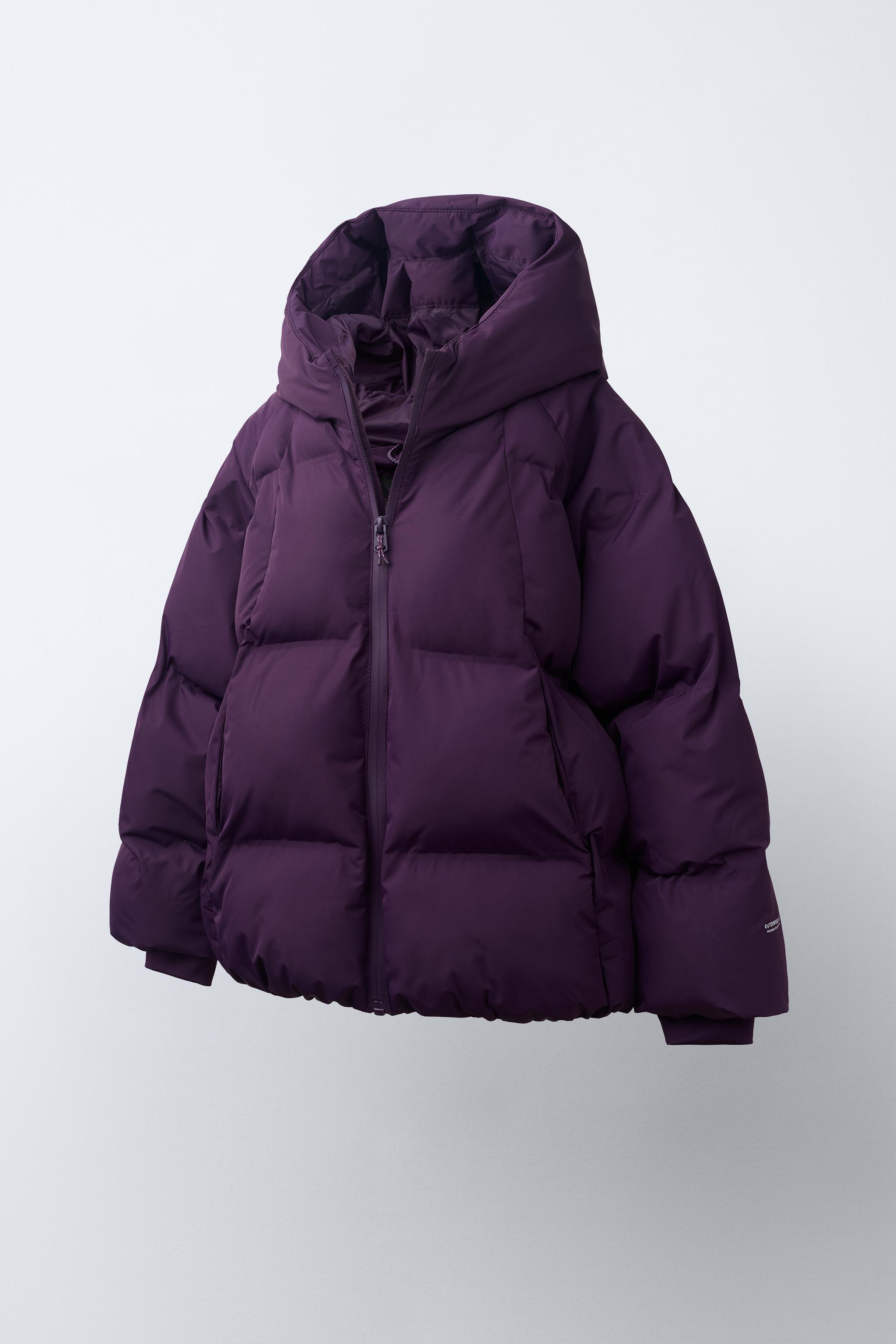 ZARA 撥水パフジャケット 黒 S 美品 ダブルジップ 05992761611-e2.jpg?ts=