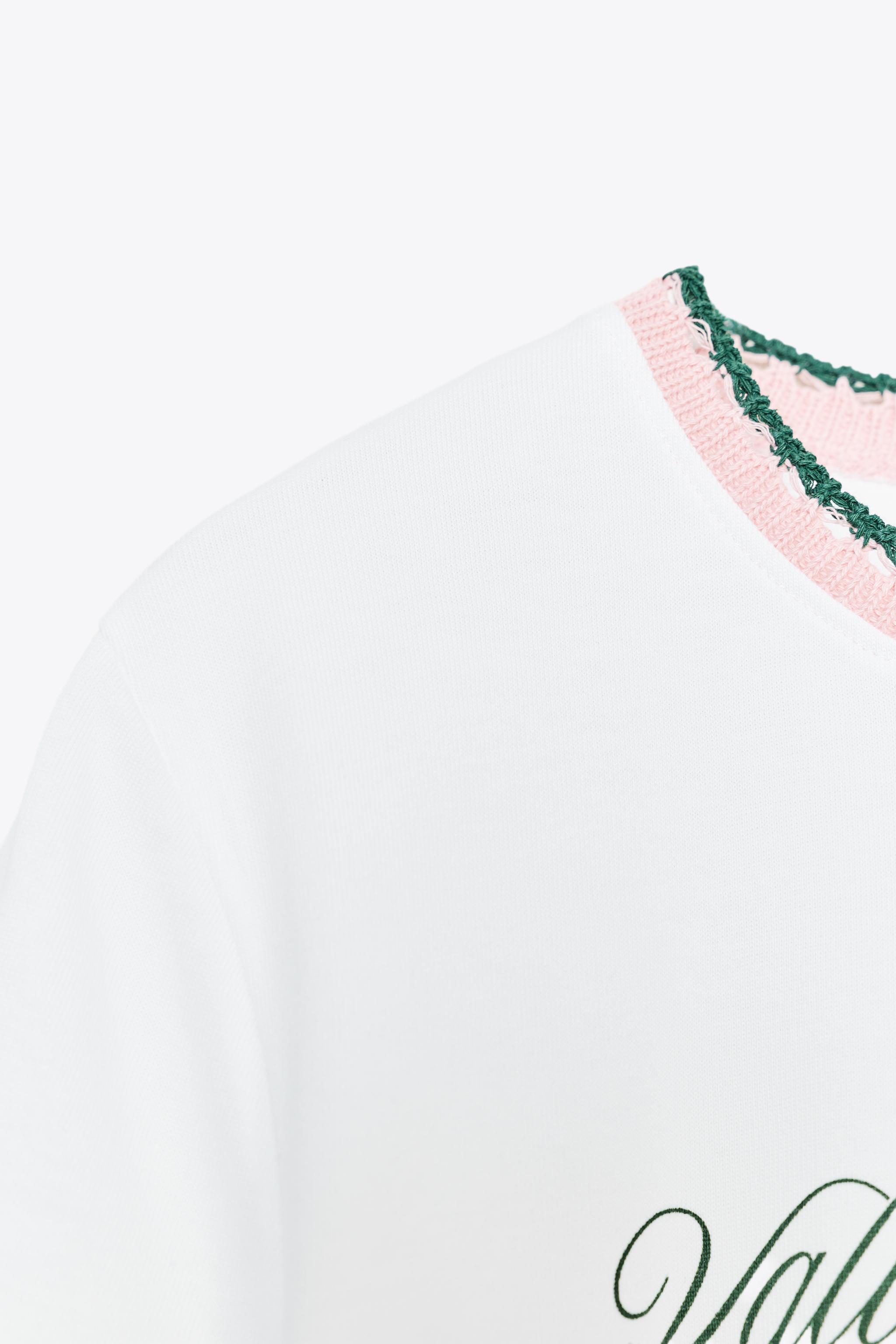 ZARA⭐︎2564/404/250 TECHNICAL SWEATSHIRT WITH ZIPPER - Light green | ZARA United