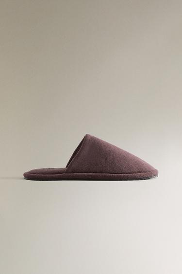 TERRY BATHROOM SLIPPERS - Brown by Zara - Image 0