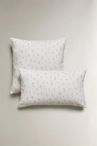 FLORAL CUSHION COVER - Oyster-white by Zara - Image 0