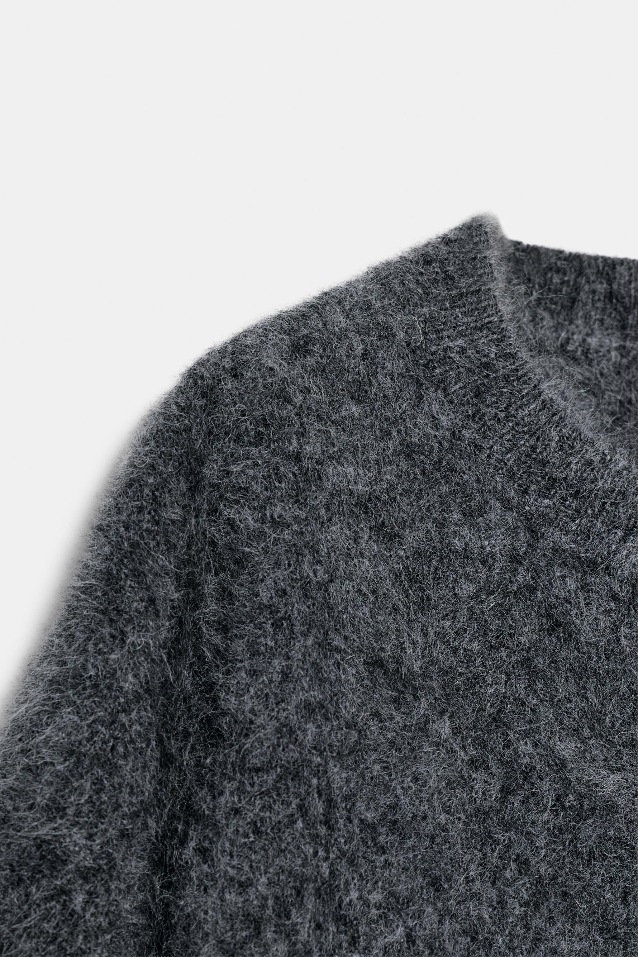 100% WOOL OVERSIZED SHORT SLEEVE JUMPER