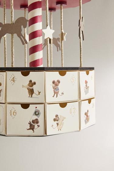 CHRISTMAS CAROUSEL ADVENT CALENDAR - Multicoloured by Zara - Image 3