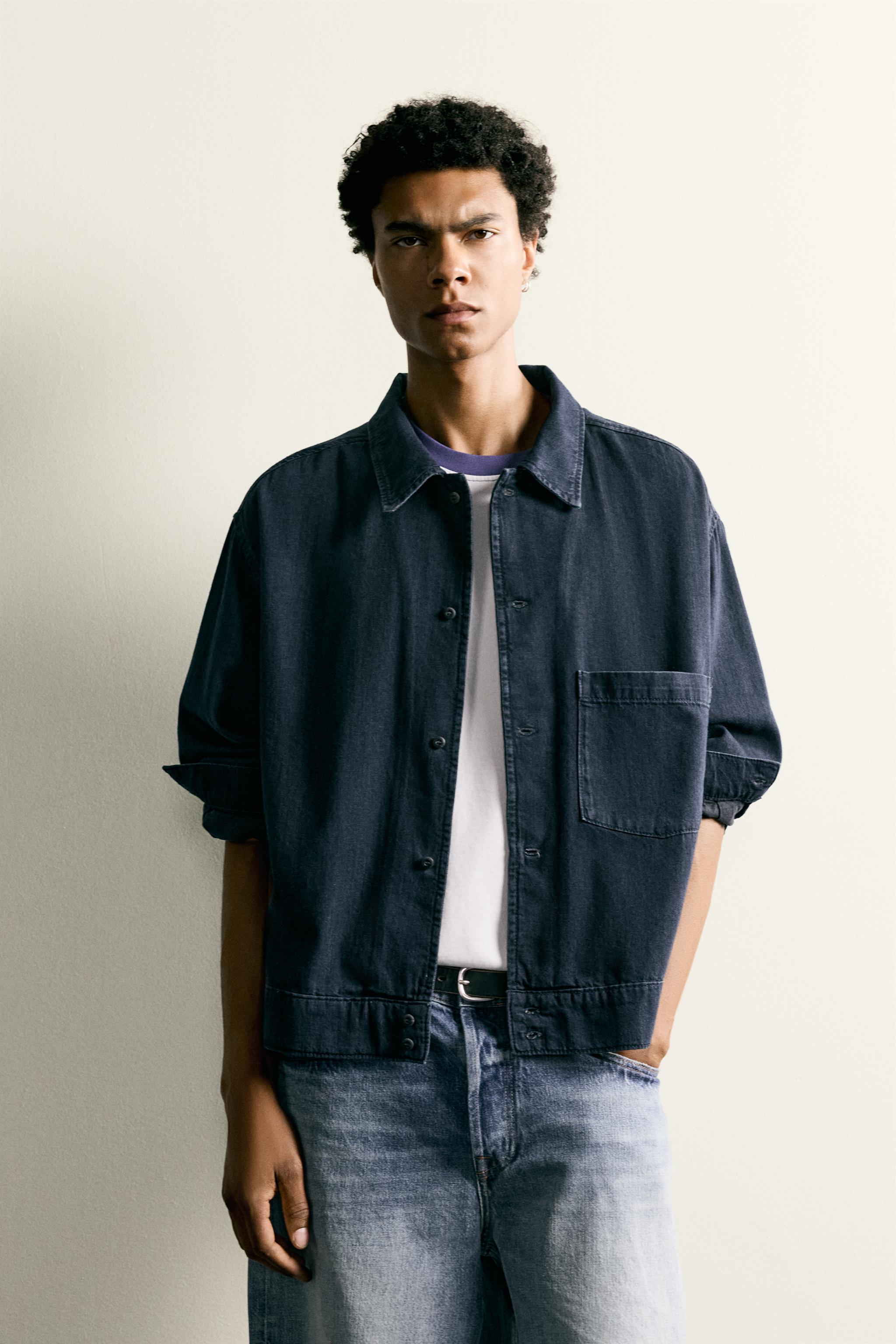 SURCHEMISE EN DENIM LÉGER