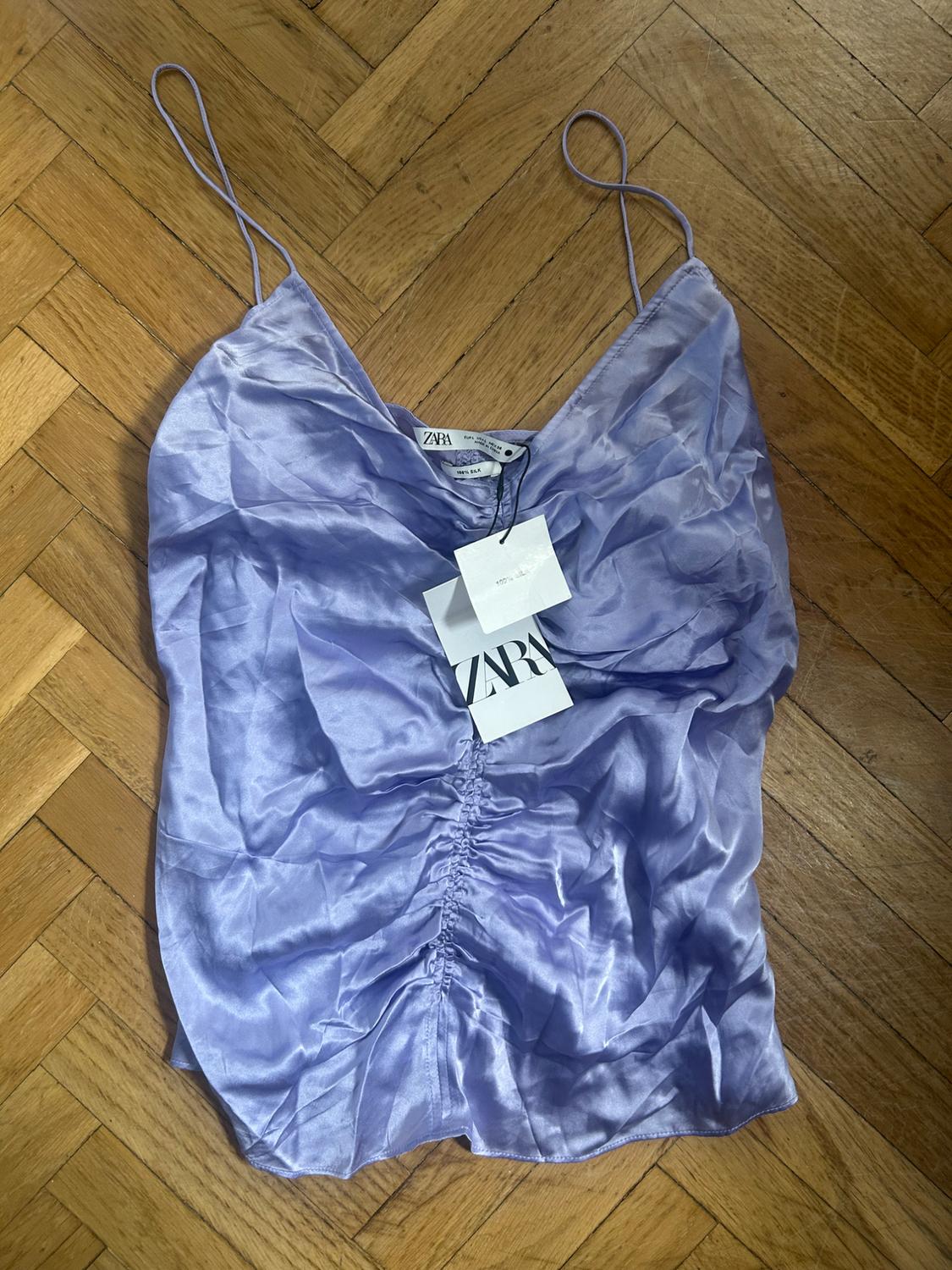 SILK CAMISOLE TOP - Image 3