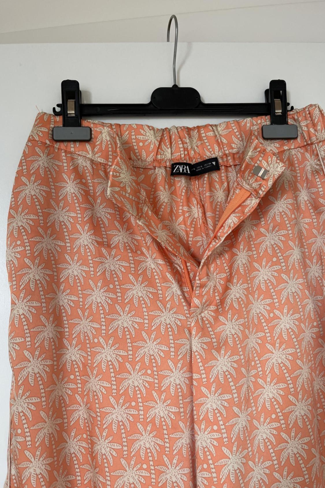 PRINTED PYJAMA-STYLE TROUSERS - Image 2