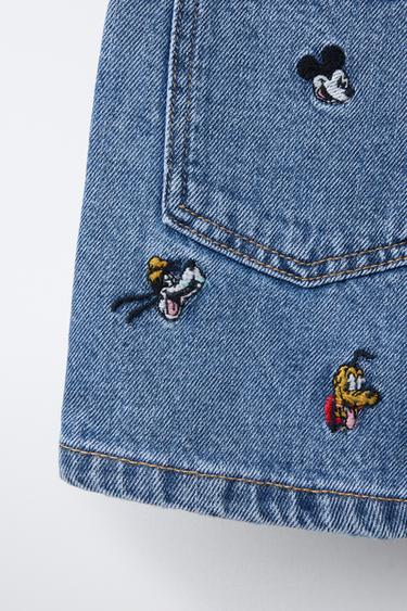 BERMUDA EN DENIM MICKEY MOUSE AND FRIENDS © DISNEY - Bleu moyen de Zara - Image 5