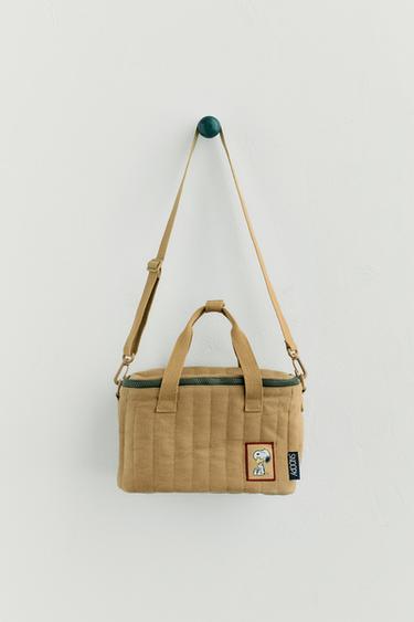 Zara SNOOPY PEANUTS™ BAG - Camel Brown