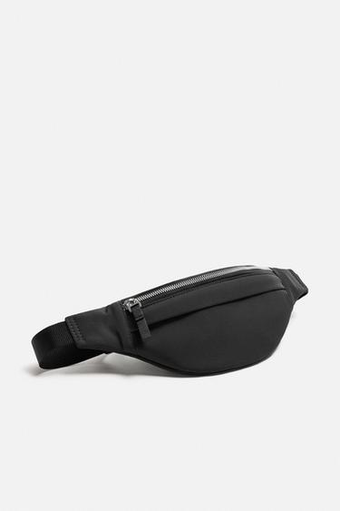 SAC BANANE EN TISSU TECHNIQUE - Noir de Zara - Image 3