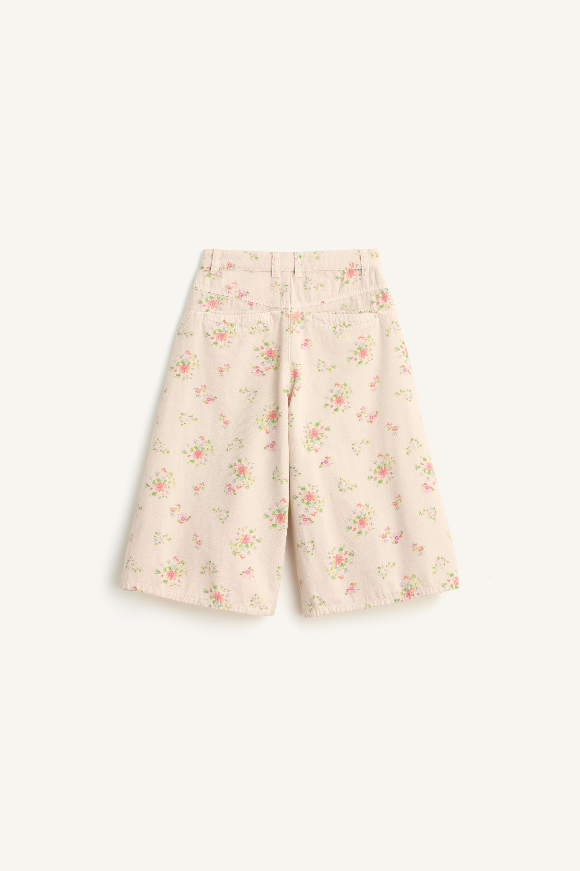 Детские брюки Zara FLWR WD PNT — фото 5