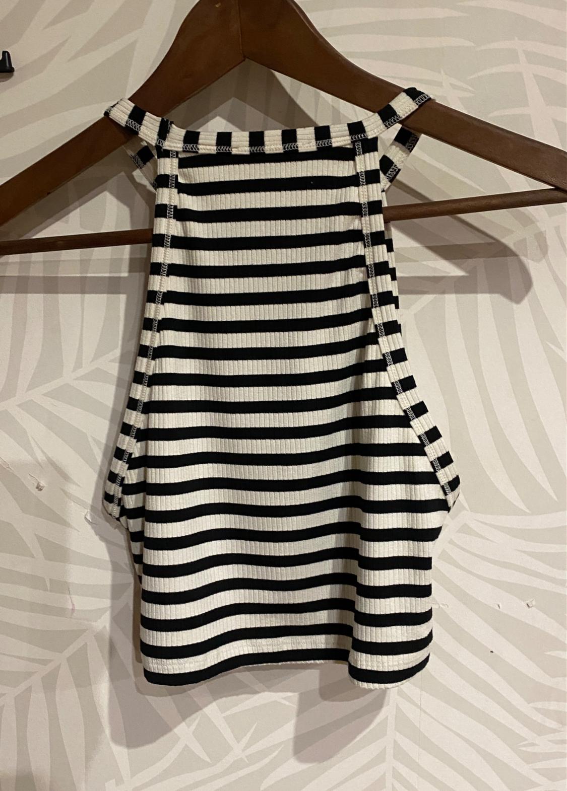 RIBBED HALTER TOP - Image 2