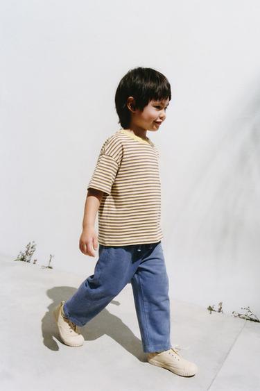 VASTAG JERSEY BAGGY NADRÁG – Kék a ZARA-tól