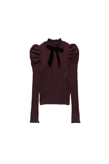 PLAID KNIT DRESS