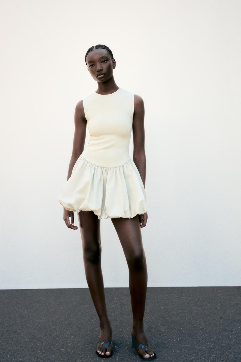 VESTIDO COMBINADO INTERLOCK