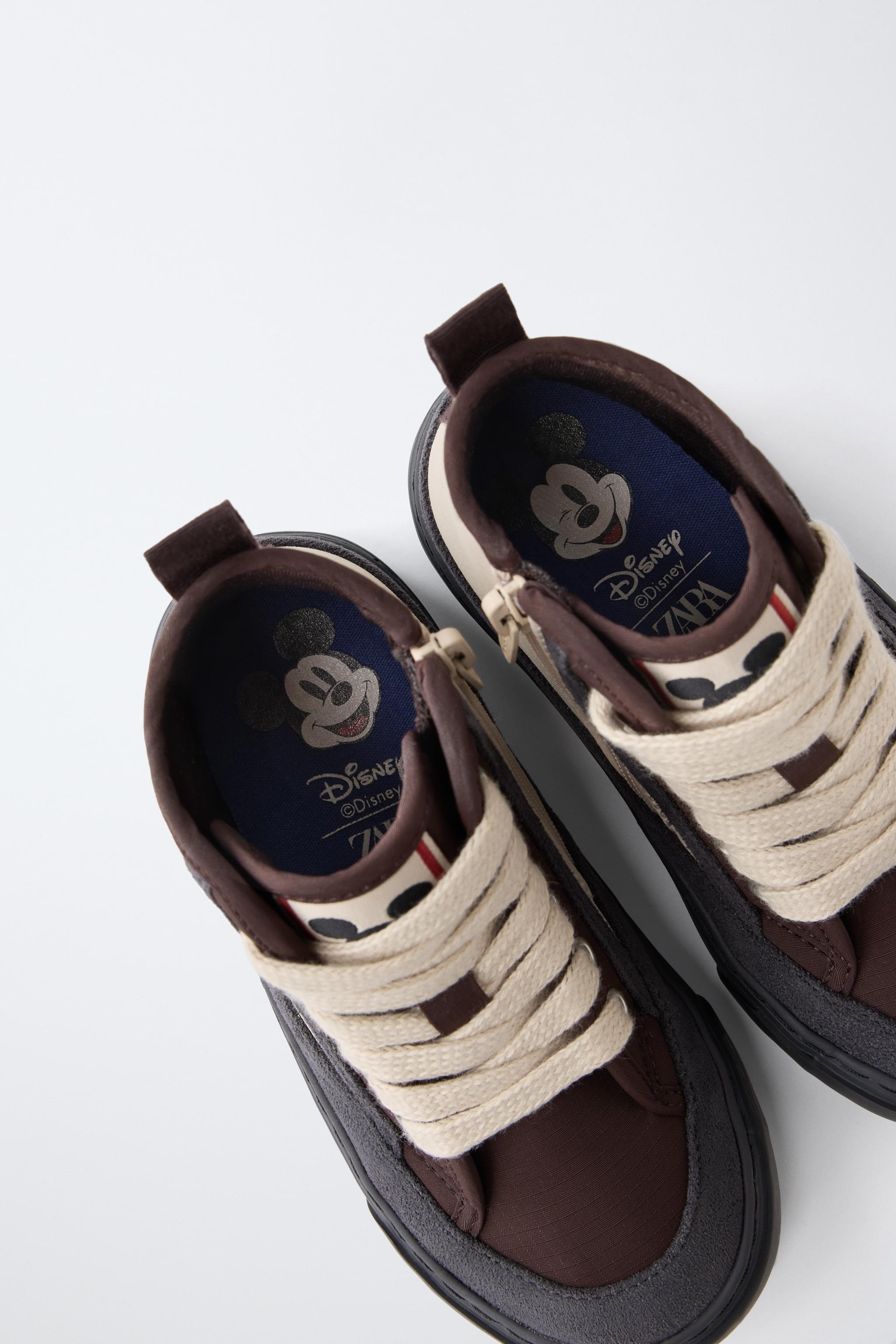 Детские кроссовки Zara MICKEY MOUSE© DISNEY HIGH-TOP SNEAKERS — фото 7