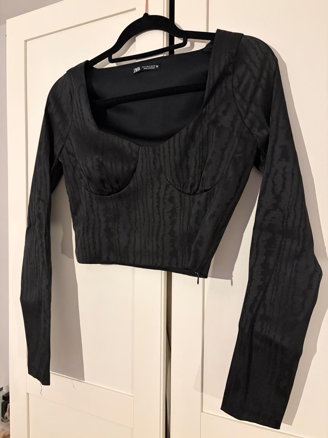 SATIN CROP TOP - Image 2