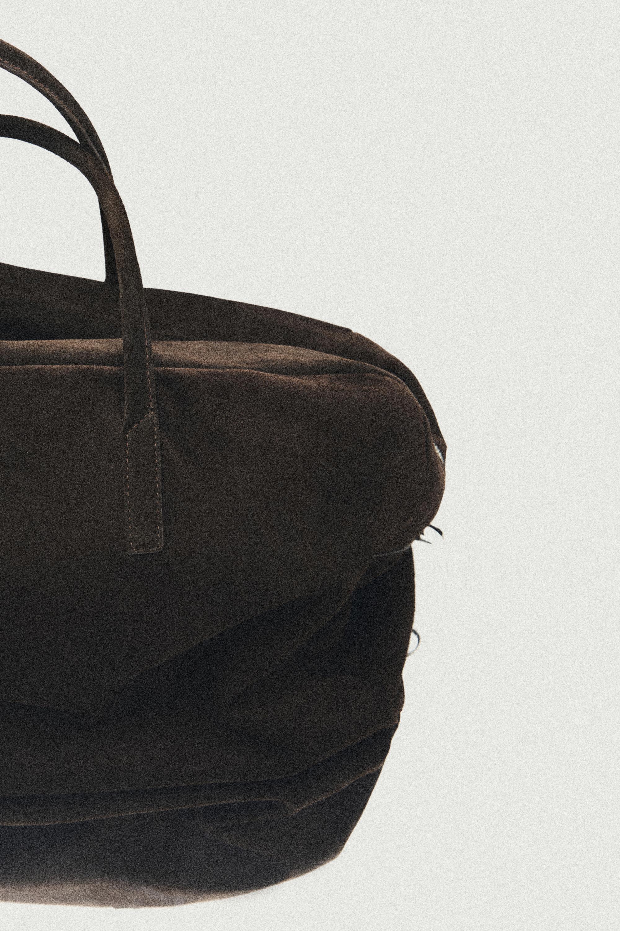 Sac de voyage en cuir et daim - LIMITED EDITION