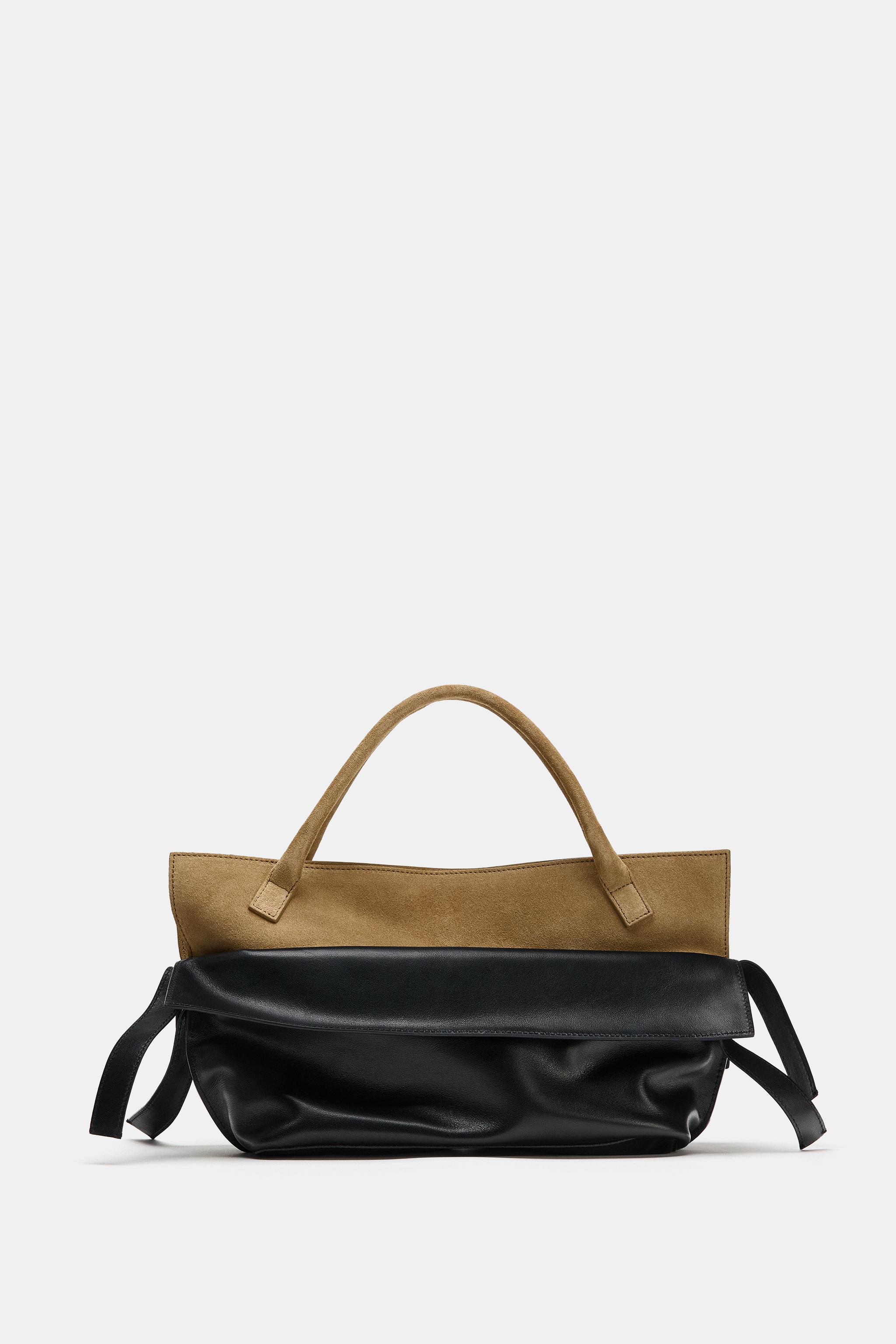 LEATHER FLAP BAG