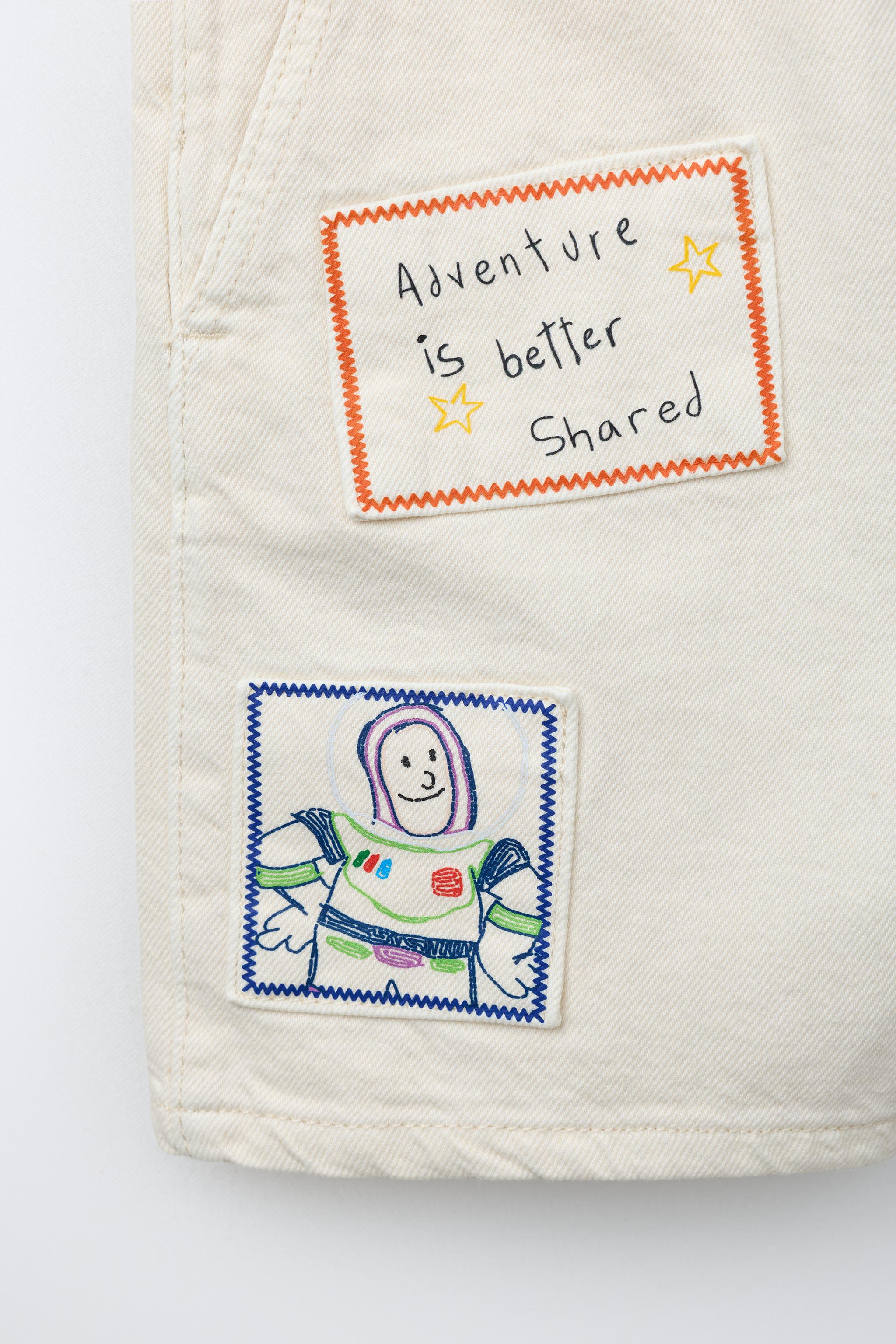 TOY STORY © DISNEY PIXAR PATCH TWILL OVERALLS