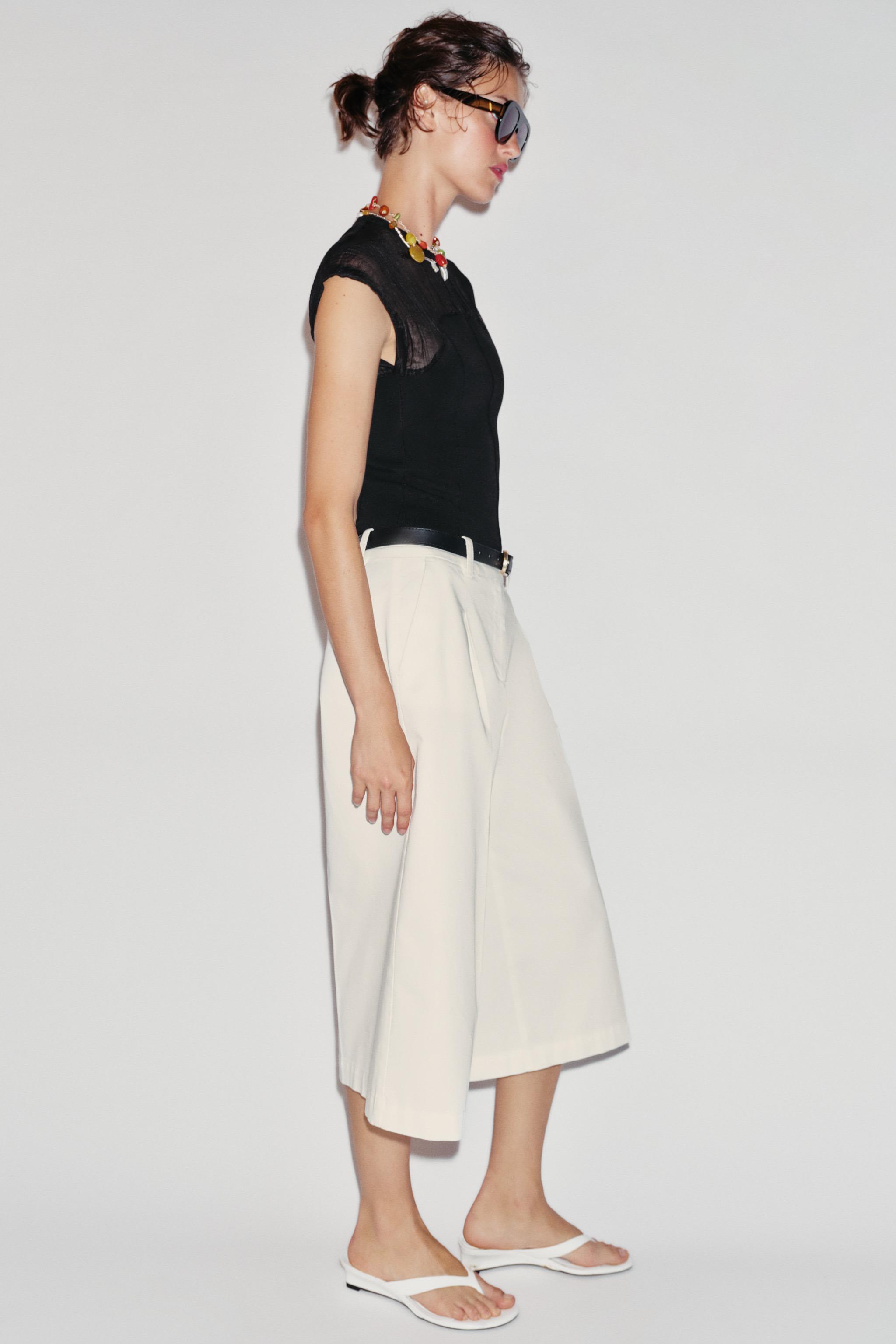 COMBINATION KNIT TOP