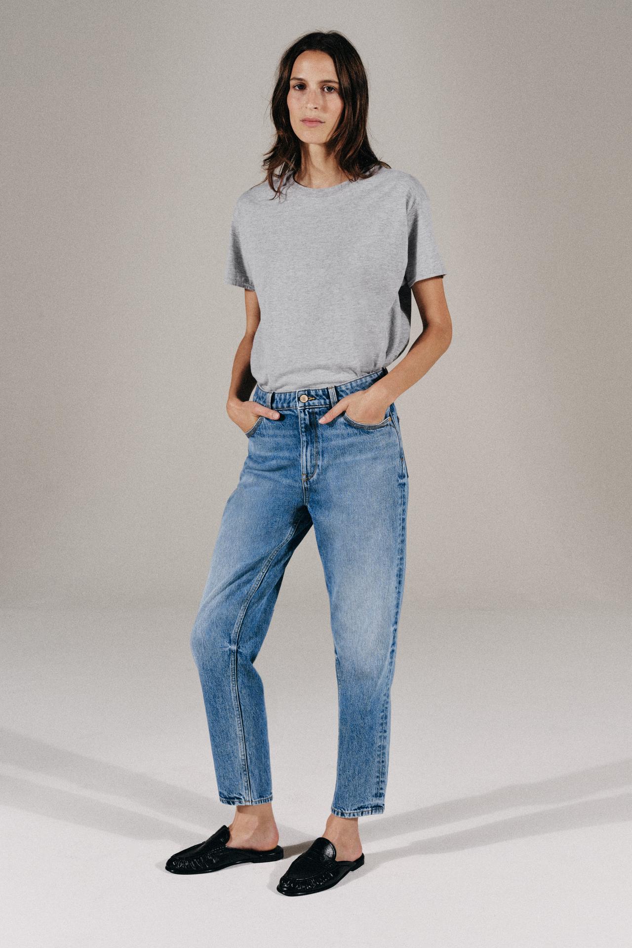 Z1975 джинсы MOM FIT с высокой посадкой