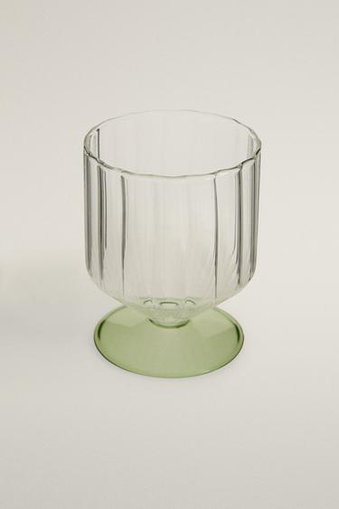 VERRE À VIN BOROSILICATE COULEUR - Vert de Zara - Image 1